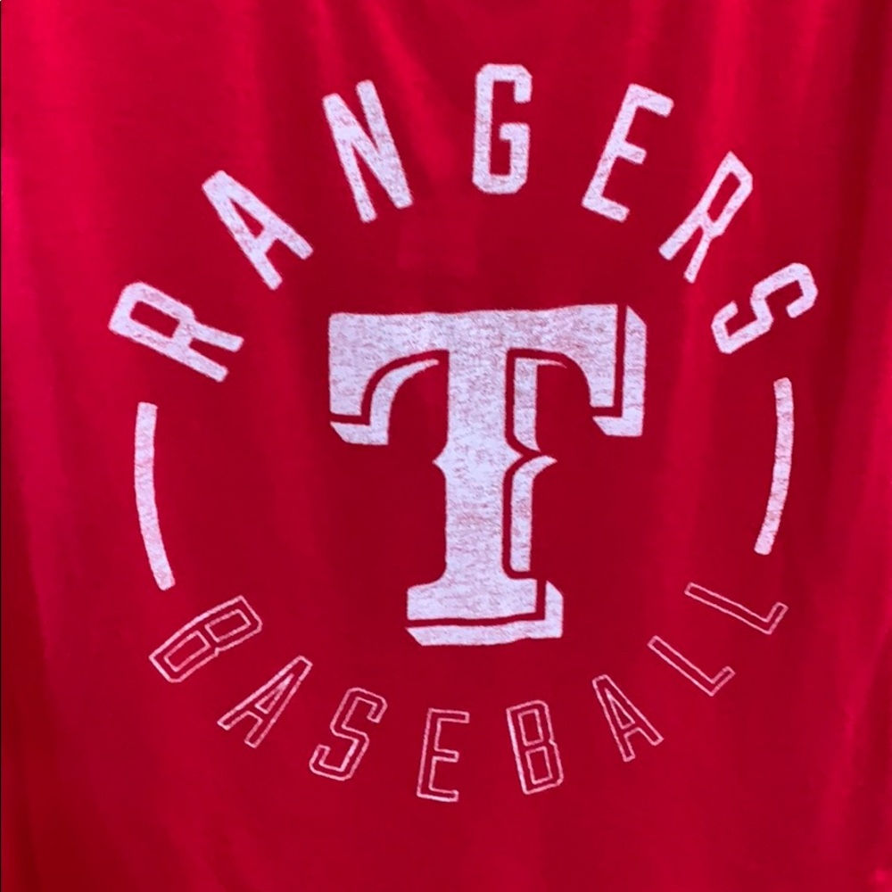 PINK Texas Rangers Baseball Tee - Picture 4 of 8